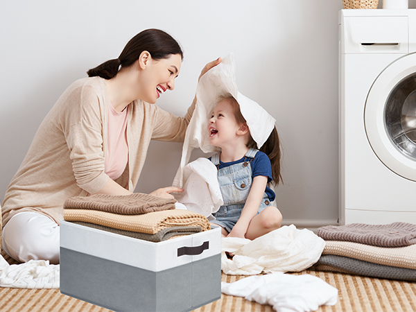 laundry room organization and storage