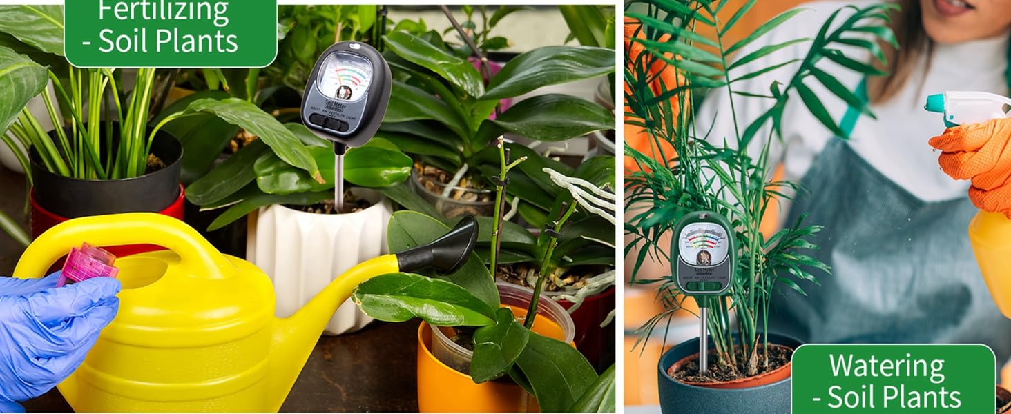 AiGerdinn 4in1 Soil Moisture Meter