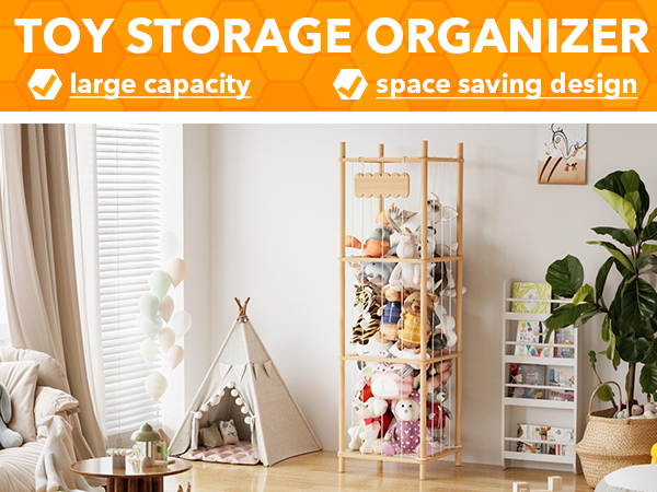 stuffed animal storage