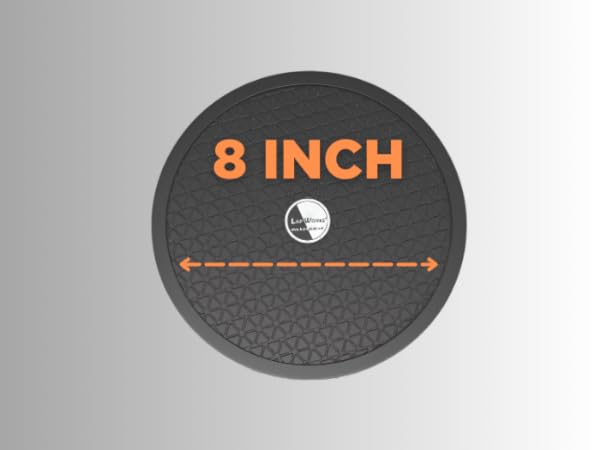 8 inch heavy duty utility lazy susan swivel