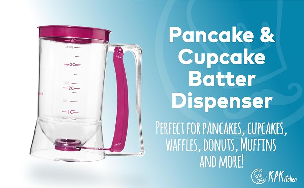 KPKitchen Pancake & Cupcake Batter Dispenser