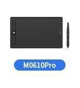 Artisul M0610Pro Graphics Drawing Tablet 10x6inch with 8192 Levels Battery-Free Stylus 8 Shortcut