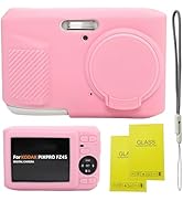 SZHSYJY Case for Kodak PIXPRO FZ45, FZ45 Accessories: Soft Silicone Protective Case with Removabl...