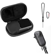 AMAZEAR Mini Carrying Case for Insta360 X6, Travel Accessories | Lightweight hard shell pouch wit...