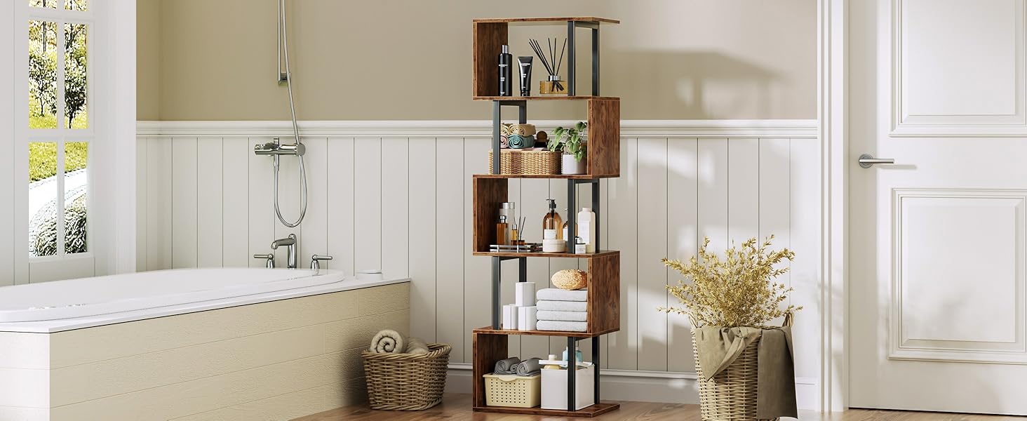 bathroom rack