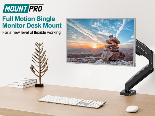 single monitor mount