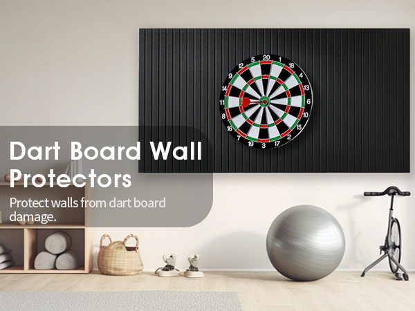 dart board wall protectors