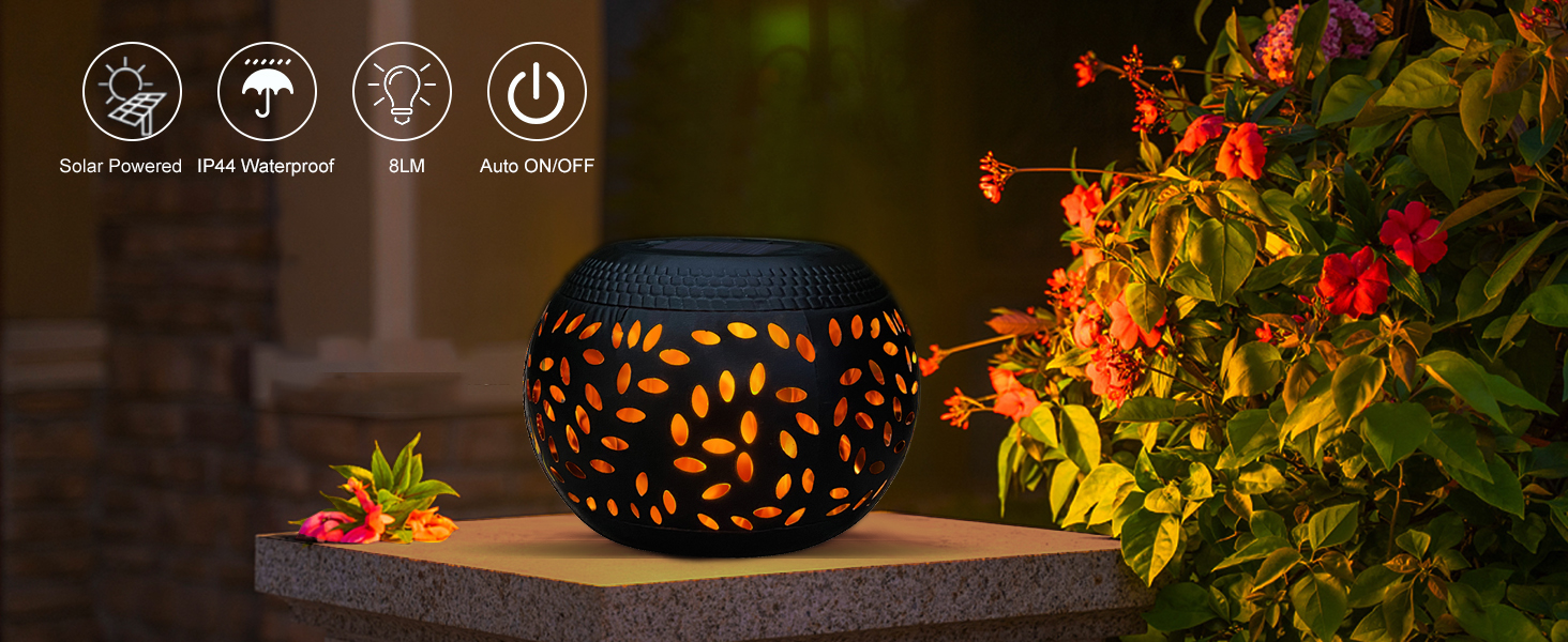solar table lamp