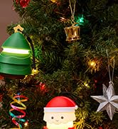 Christmas Gift EverBrite Christmas Tree Lantern 3 Pack, 5 Light Modes Holiday Decoration Presents...