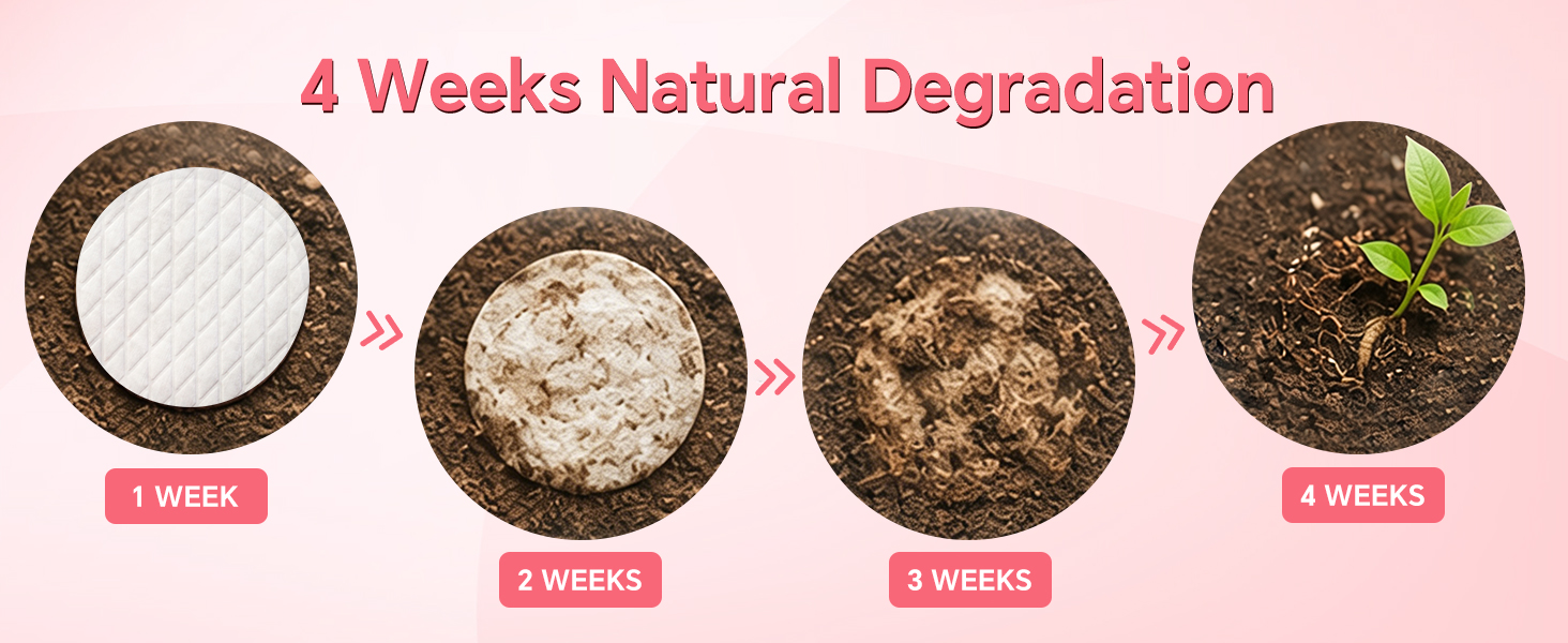 4 Weeks Natural Degradation