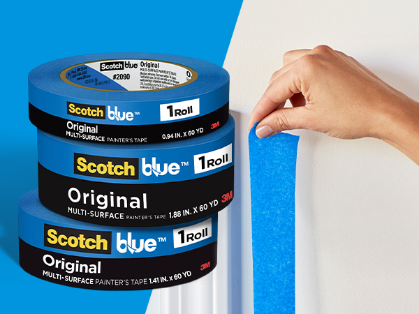 Scotch Blue different tape sizes