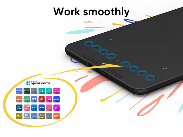 XPPEN DECO MINI 7W DRAWING TABLET GRAPHICS TABLET