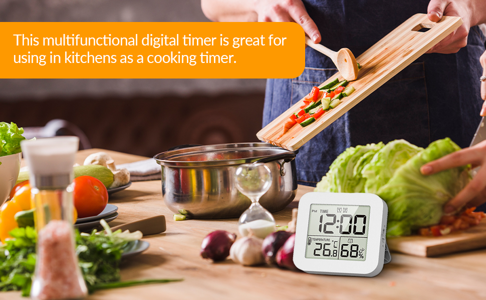 Digital Timer Shower Clock