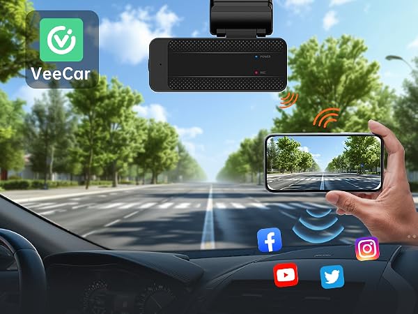 dash cam WiFi connection