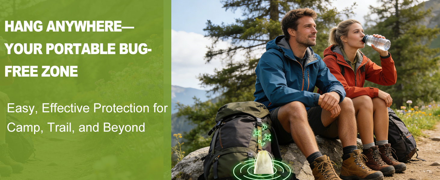 mosquito repellent pouches