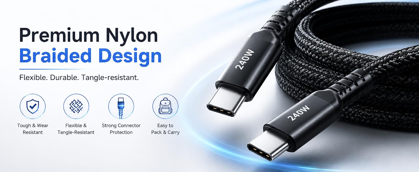 Premium NylonBraided Design