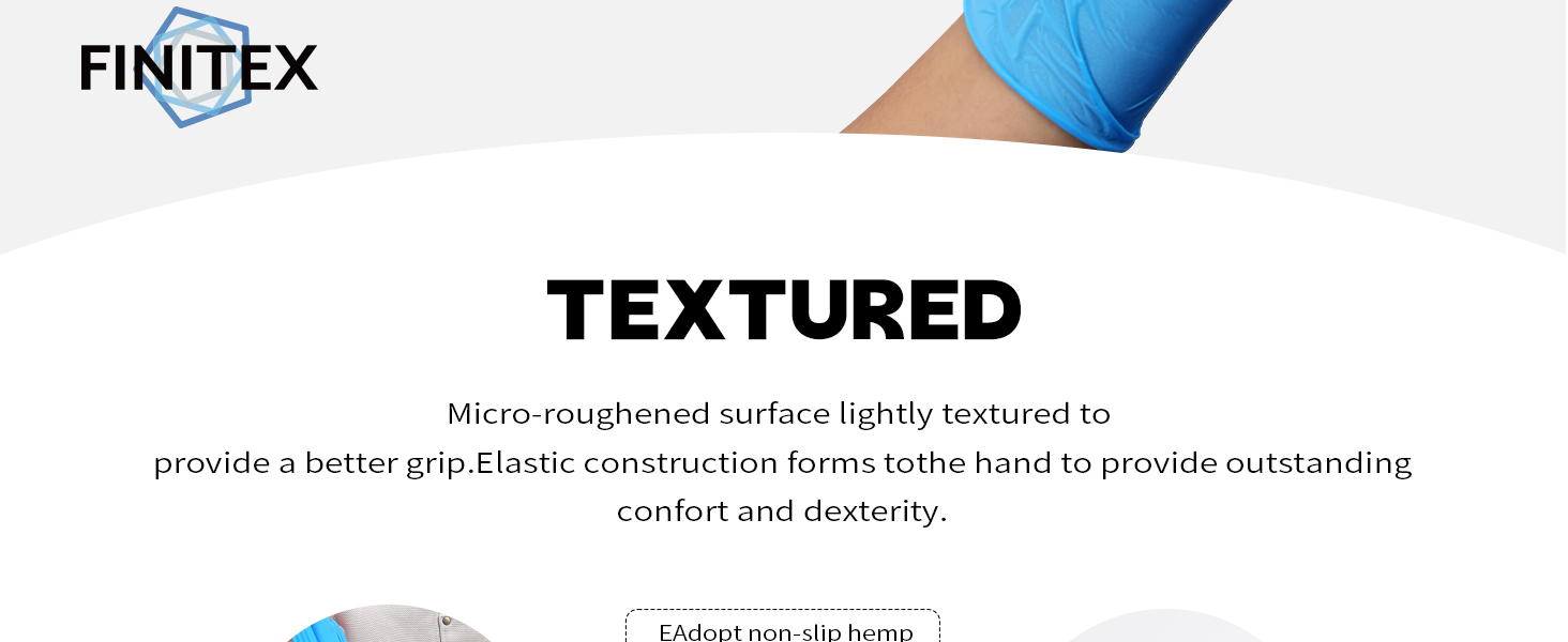 blue latex gloves men