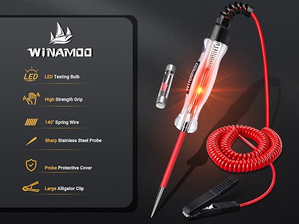 12 volt test light probe