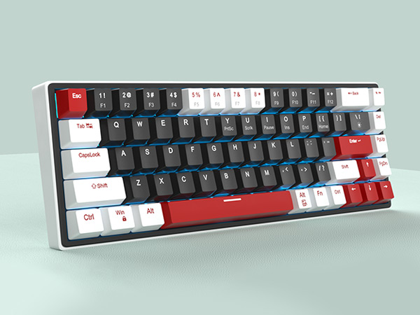 Charming Ice Blue LED Backlighting