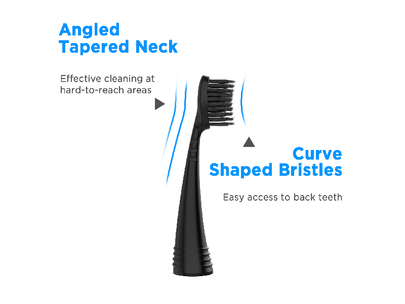 burst sonic toothbrush replacement heads