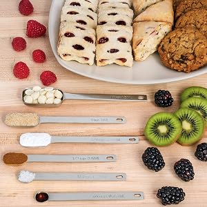 measuring spoons,stainless steel measuring spoons,long measuring spoons,