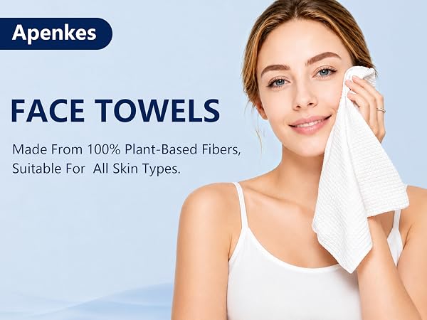 disposable face towels