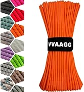 VVAAGG 1000lb Paracord Rope, 50ft 12 Strand Parachute Cord for Crafting, DIY Projects, Survival B...