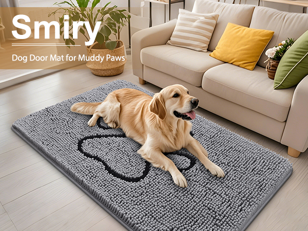 Smiry Dog Door Mat
