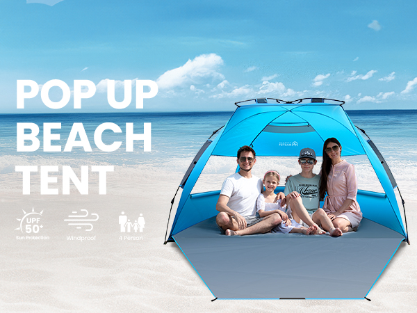 beach sun shelter