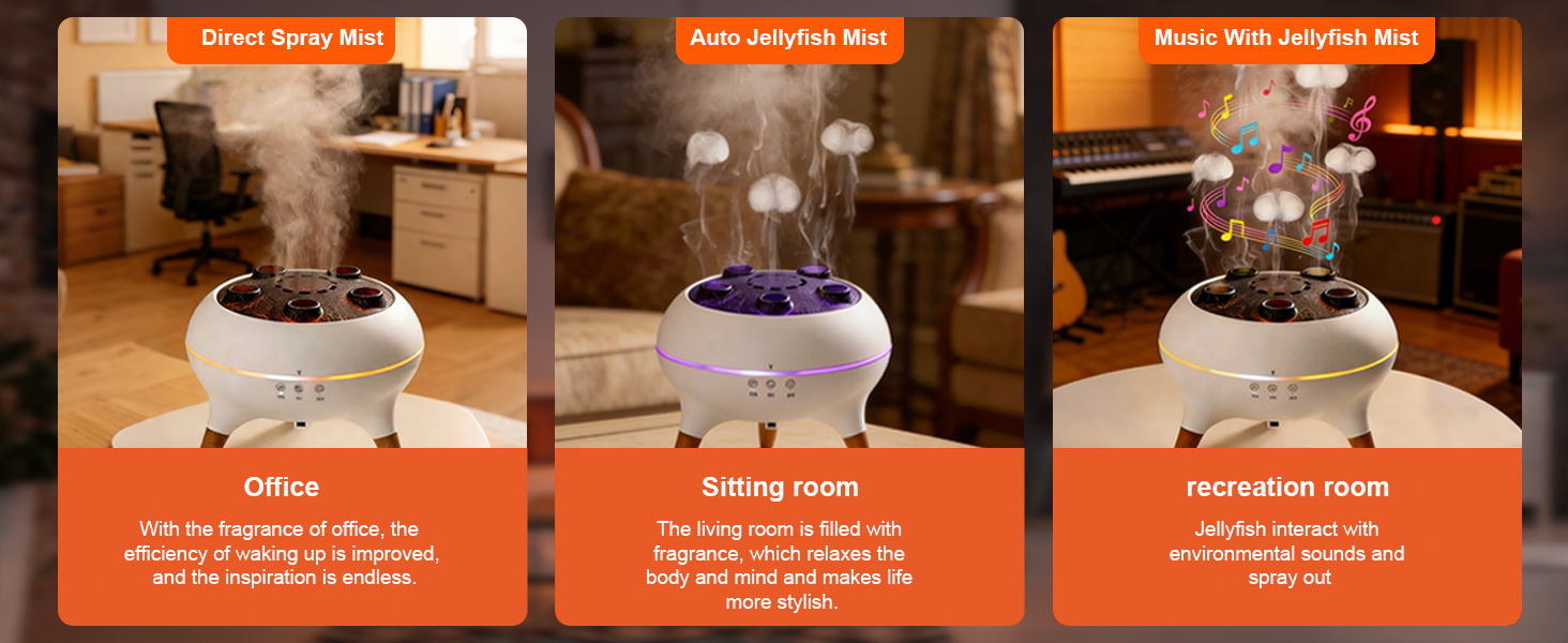 jellyfish aromatherapy diffuser