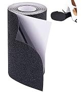 PH PandaHall 787" x 3.9" Anti-Slip Shoe Grip Sticker, Black Self-Adhesive Shoe Sole Protector Hig...