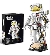 Space Astronaut Building Blocks Set for Adults and Kids, STEM Space Exploration Toy, Astronaut Mo...