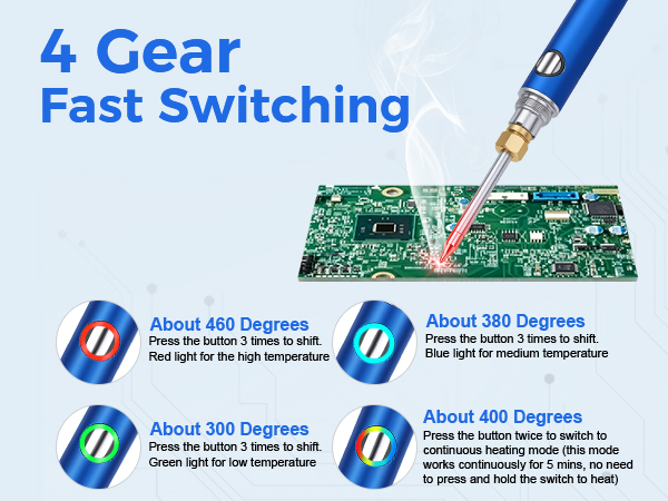 Cordless Soldering Iron Kit