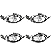 Retevis RB48 Walkie Talkies Headset with Mic 1 Pin 2.5mm, Compatible RB48 RB48 Plus RB48A RB48 Pr...