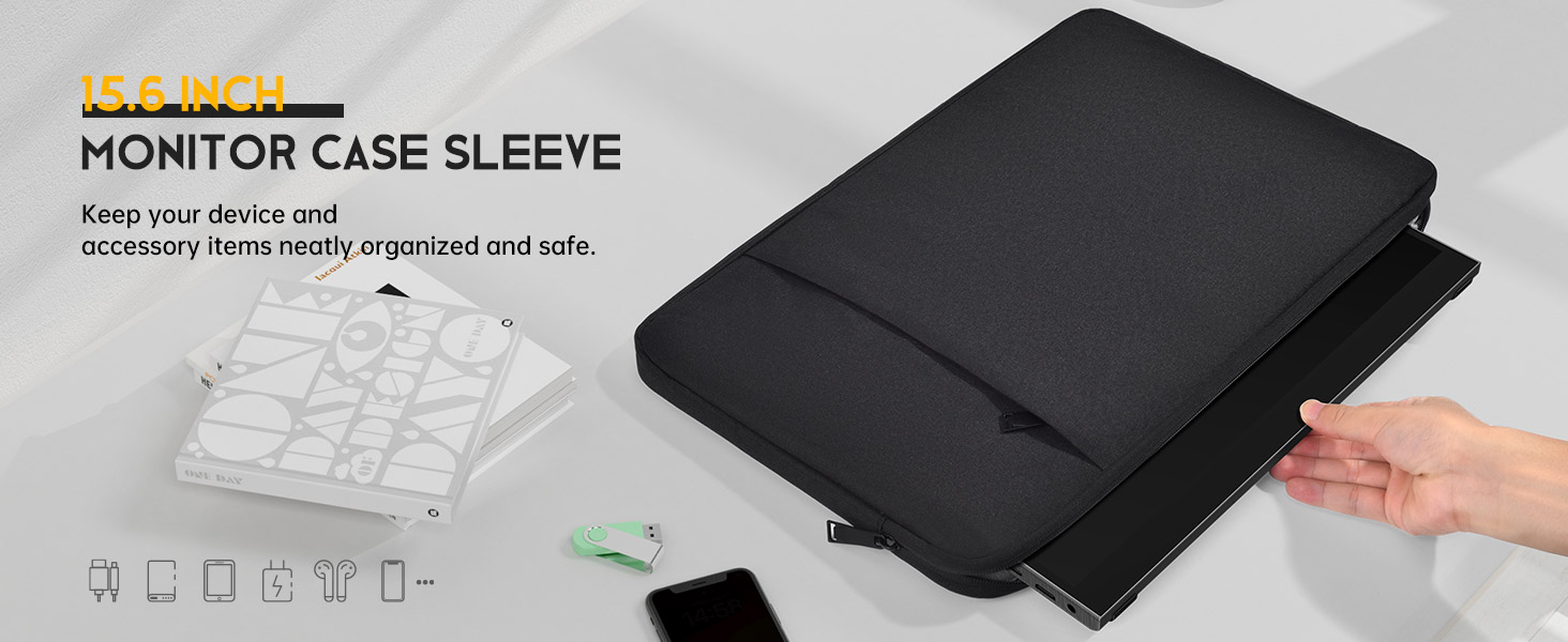 Portable Monitor Sleeve 15.6 inch