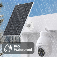 5W USB C Solar Panel for Security Camera DC 5V IP66 Waterproof Type-C Outdoor Panels