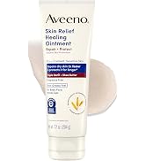 Aveeno Skin Relief Healing Ointment, for Extra Dry, Cracked & Sensitive Skin, 72-Hour Protectant ...