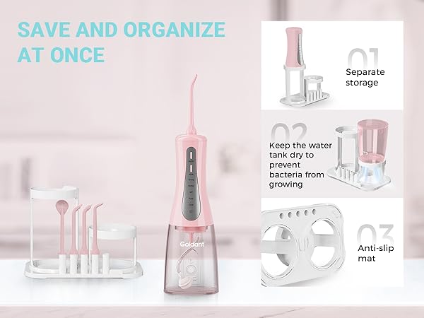 water flosser with stand