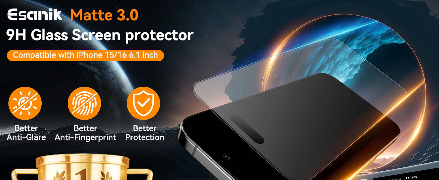 iphone 16 matte screen protector