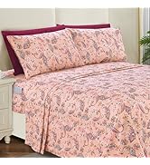 Elegant Comfort Softest and Coziest 4-Piece Sheet Set - 1500 Premium Hotel Quality Microfiber - D...