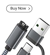 Itramax 2-in-1 USB-C Charger Cable for Garmin Watch 4FT 1Pack,USB Charging Power Cord for Garmin ...