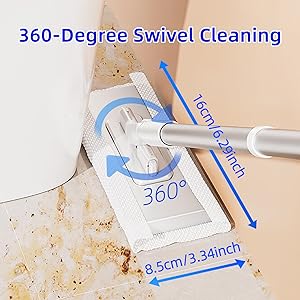 360° swivel