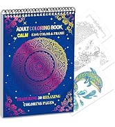 Coloring Book for Adult Relaxation: 50 Mandala, Animal and Flower Patterns from Easy to Complex, ...