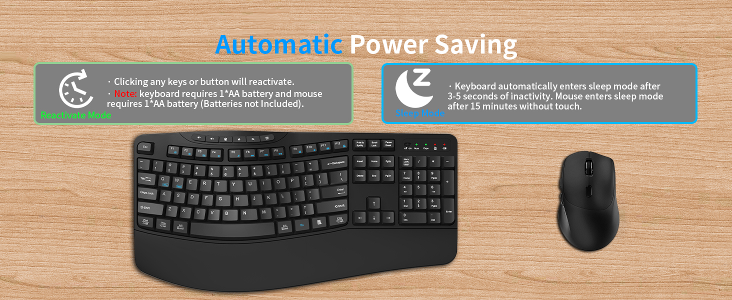 wireless mouse and keyboard