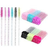 300 Disposable Mascara Wands Eyelash Brush Spoolies for Eye Lash Extension, Eyebrow and Makeup Cr...