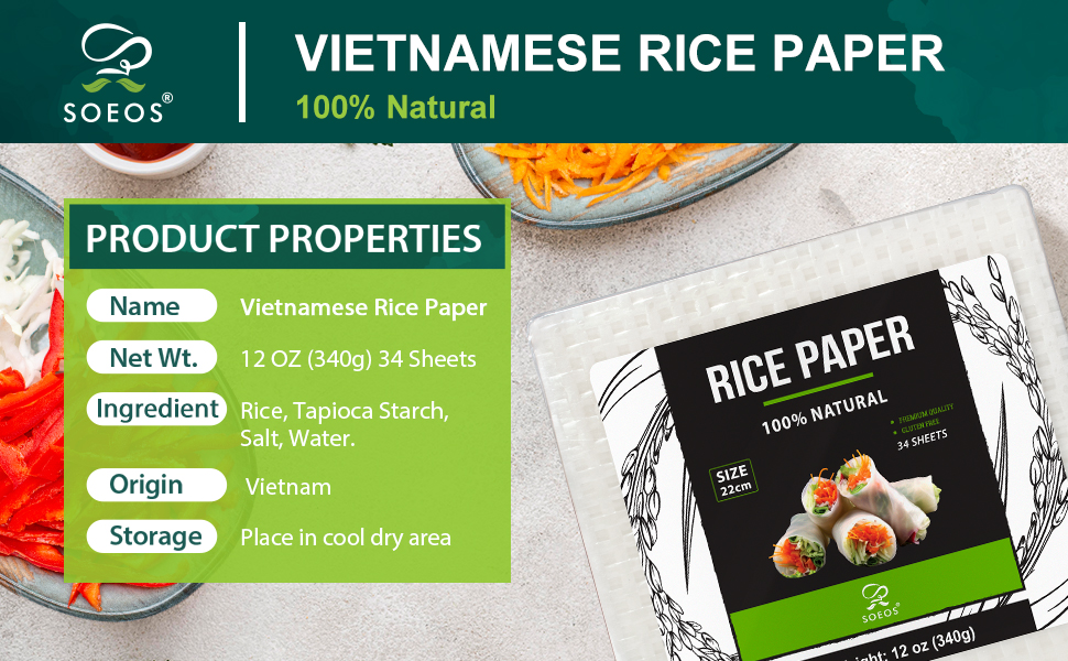 soeos, square rice paper, rice paper, wrapper, spring roll wrapper