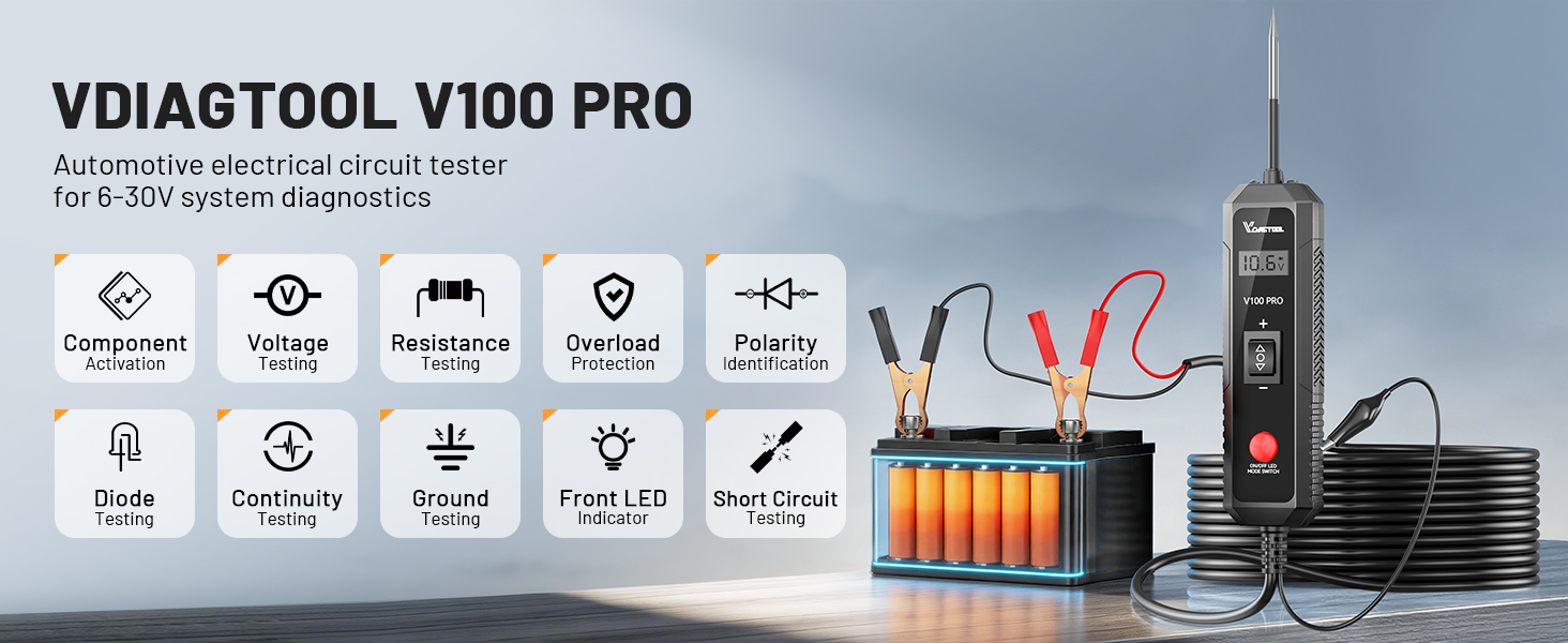 V100 Pro Circuit Tester