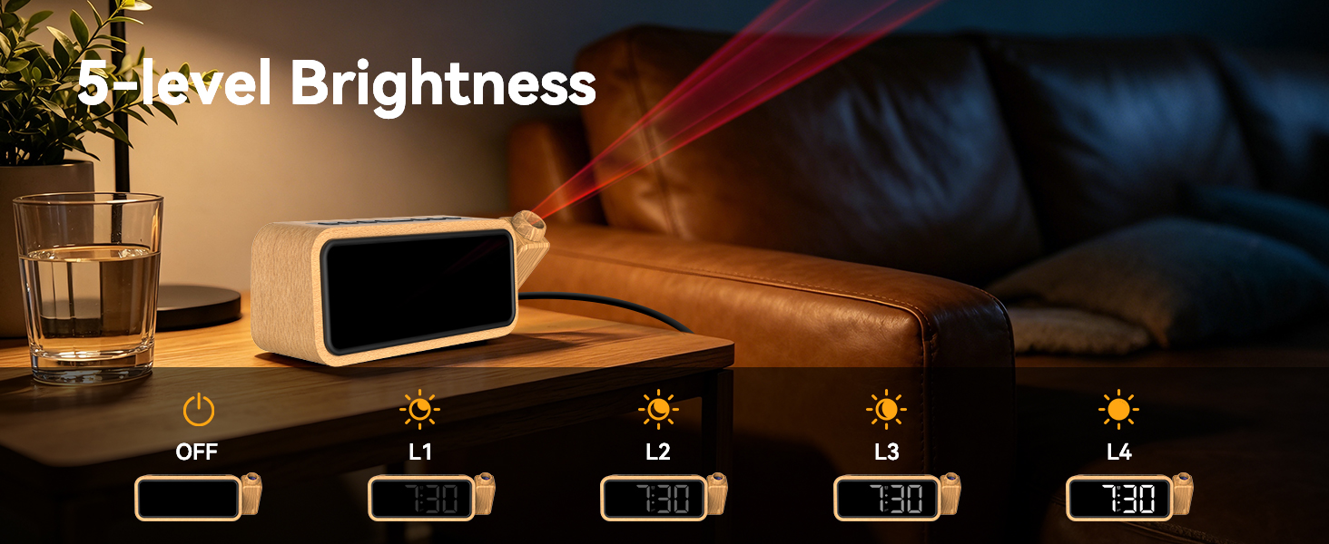 projector clock