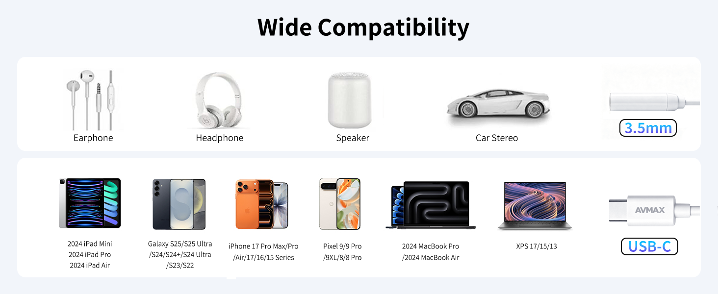 Wide compoatibility