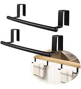 KES Over The Door Towel Rack, Over Cabinet Towel Bar Kitchen Bathroom Towel Holder Storage Dish T...